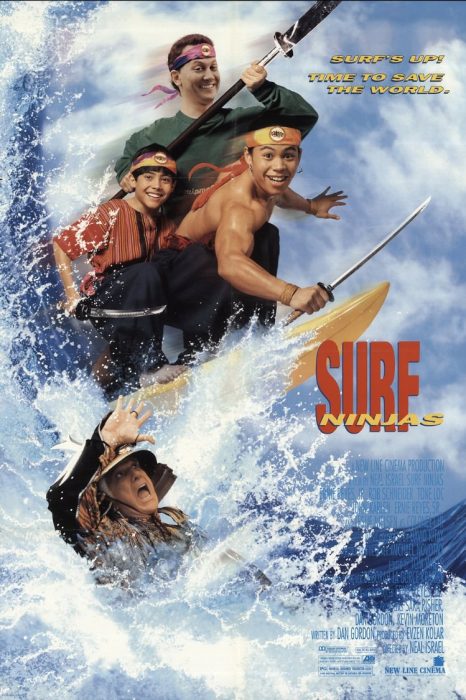 thailand filming production poster surf ninjas