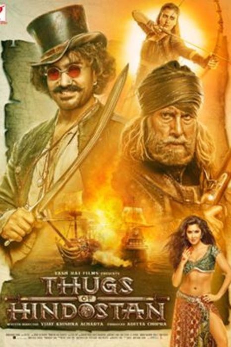 thailand filming production poster thugs of hindostan